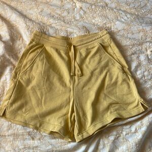 old navy high waisted sweat shorts